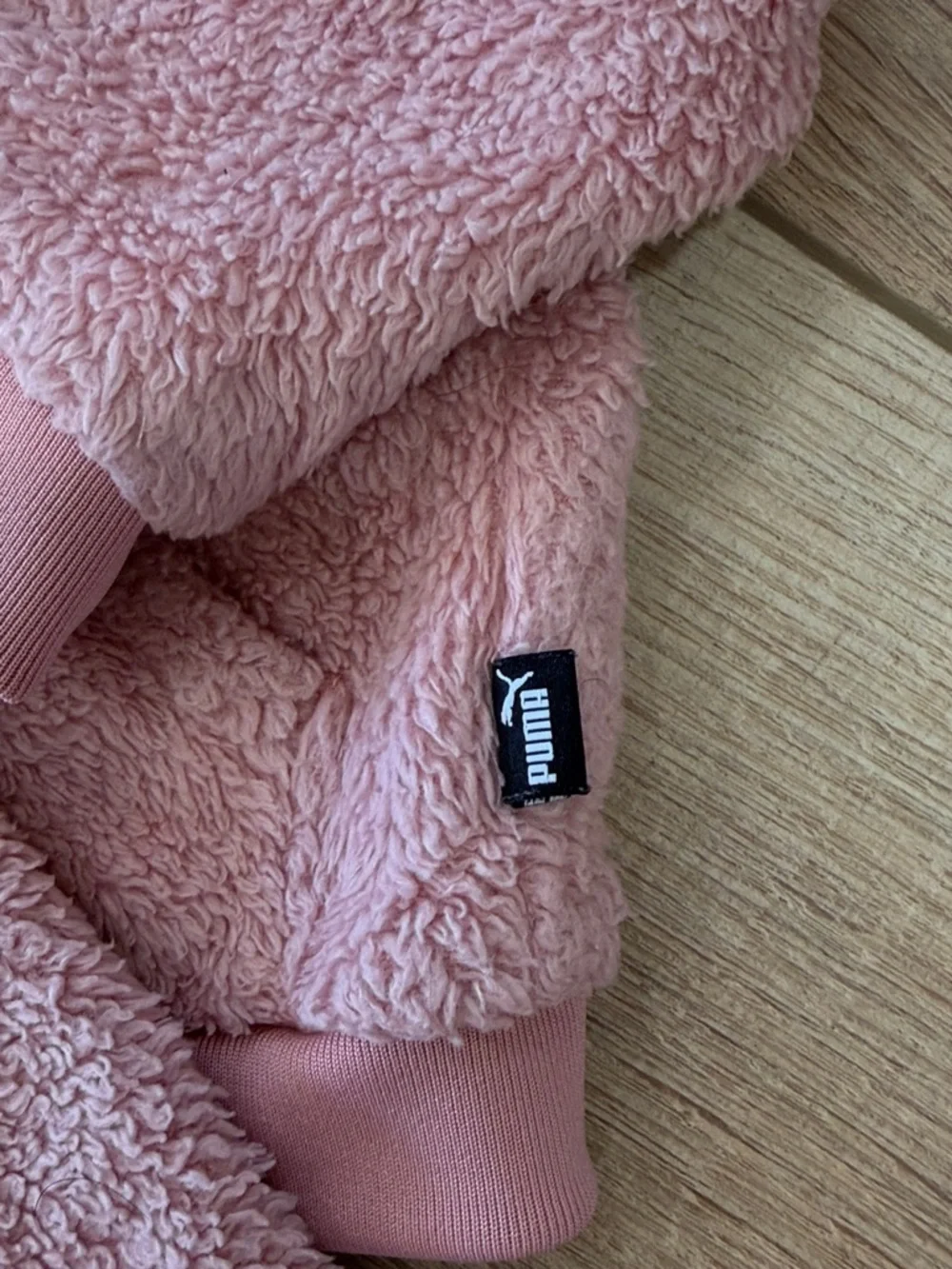 Puma Pink Sherpa Hoodie & Jogger Set - Picture 3 of 6